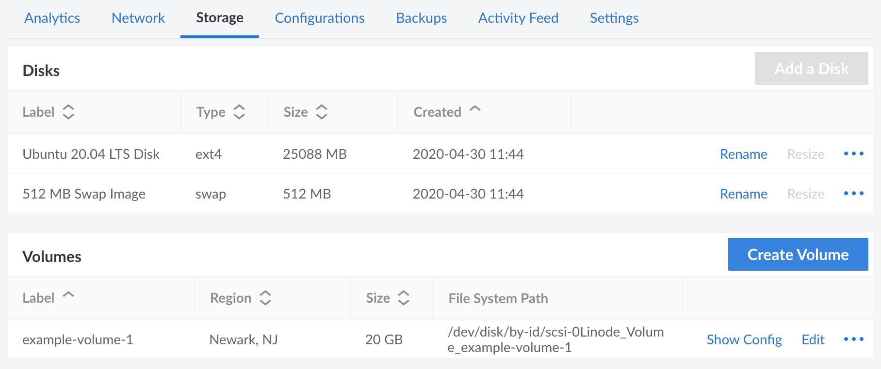 View Volumes that are attached to specific Compute Instances View Volumes that are attached to specific Compute Instances